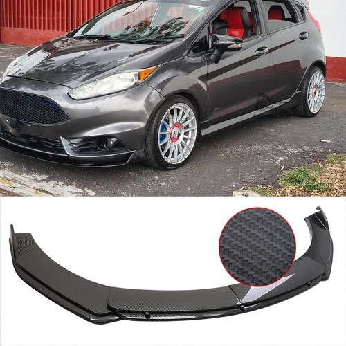 Carbon fiber front bumper - carbon,