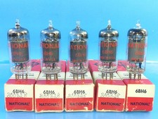 NATIONAL 6BH6 TUBE  LOT OF 5