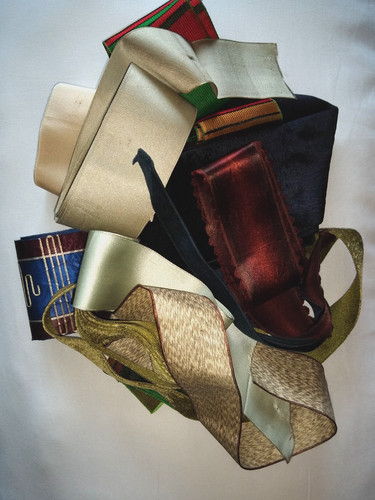 Antique vintage silk - vintage, ribbon