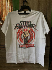 BAND STEEL PANTHER TOUR T-shirt Unisex Full Size S to 5XL BL642