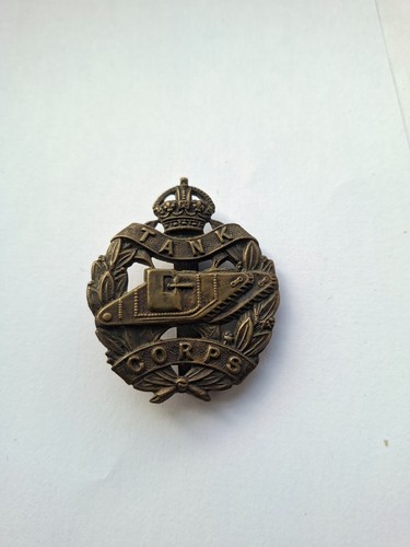 Original wwi tank - corps, cap