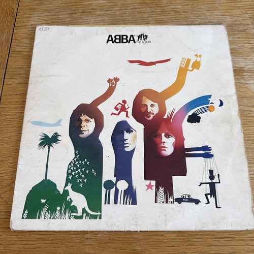 Abba the album vinyl record - abba,