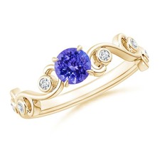 ANGARA 0.63 Ct Tanzanite and