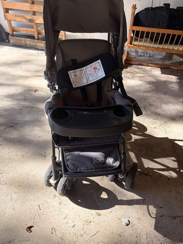 Joovy caboose gray black - caboose, gray/black