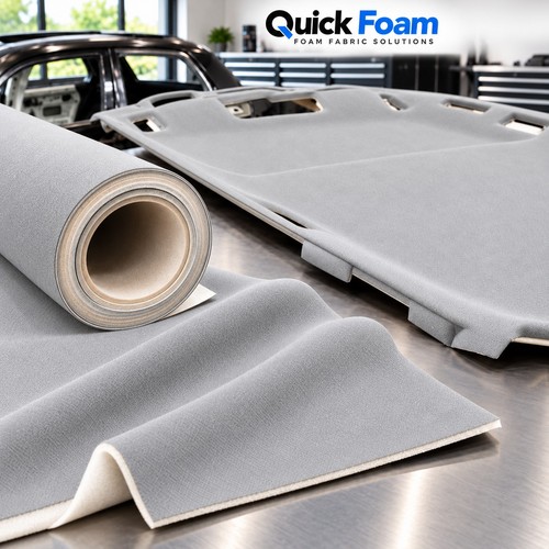 Light grey car headliner - light,