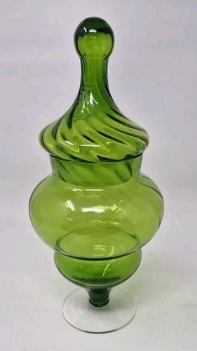 Vintage italian green - italian, glass