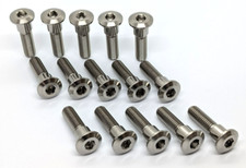 Suzuki GSF Bandit 1200 Titanium brake disc bolt kit 96-05 Ti rotor bolt full set