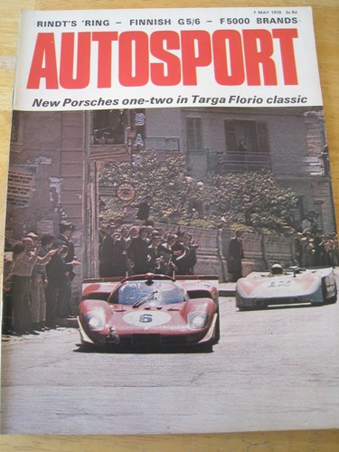 Autosport may 1970 - 1970, rindt's