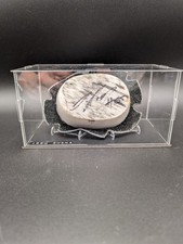 Race Worn Knee Slider Signed Josh Owens Bsb Used In Case / Box