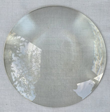 124mm condenser convex glass - 124mm,