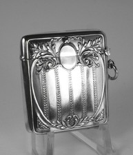 Vesta case solid silver very