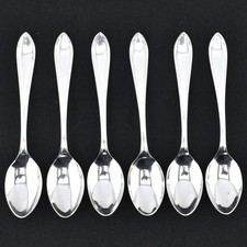 6x VTG EPNS Silver Plated