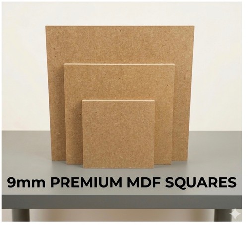 9mm mdf square - 9mm,