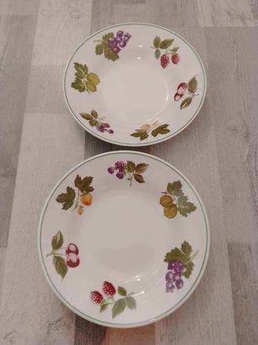 Two royal norfolk dishes bowls - dishes,