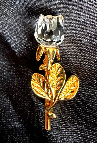Vtg swarovski swan crystal - vtg,