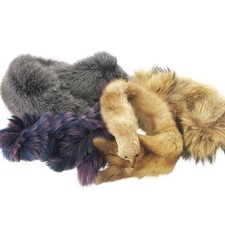 Fox Fur Tippet with Face