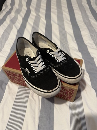 Vans authentic black - vans, white