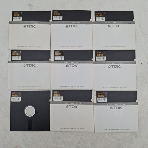 Tdk m2hd floppy disks - 5.25",