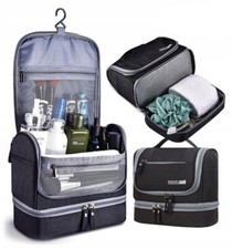 Mens Travel Wash Bag Hanging