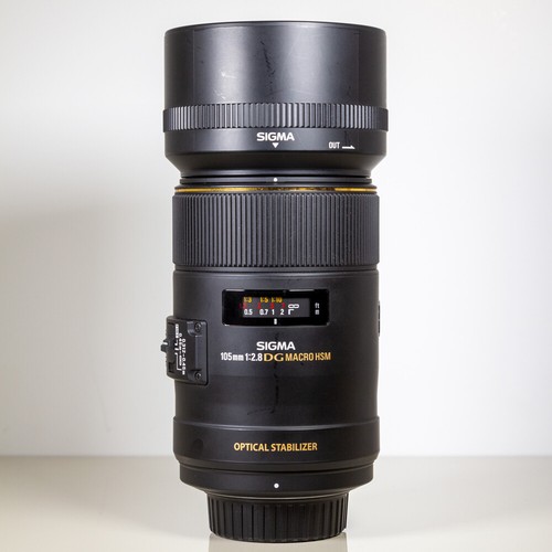 Sigma 105mm hsm macro - os,