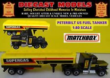 AMERICAN PETERBILT PETROL/GAS TANKER TRUCK VINTAGE MATCHBOX DIECAST SCALE MODEL