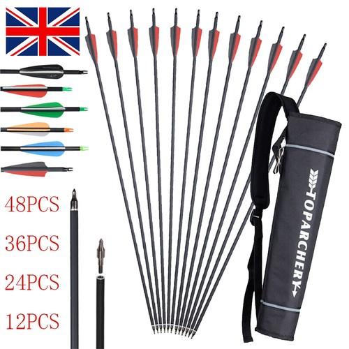 48x carbon arrows - 12/24/36/48x, 30"