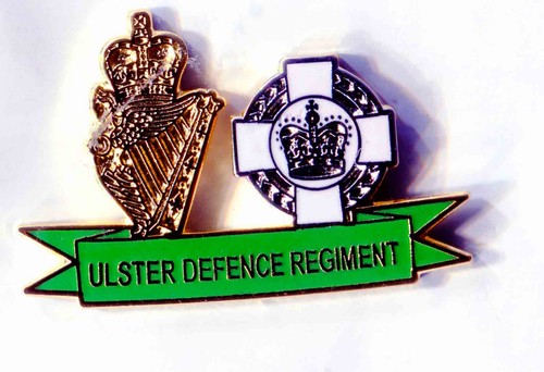 Ulster defence regiment lapel - ulster,