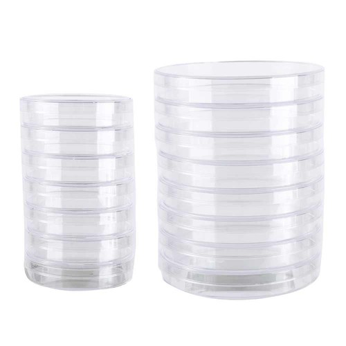 10pcs plastic sterile petri - 10pcs,