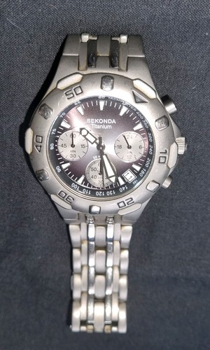 Sekonda 3739 all titanium mens - 3739,