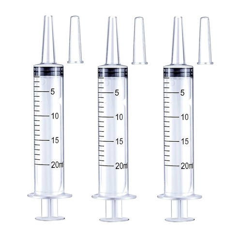 Pack 20ml plastic syringe - pack,
