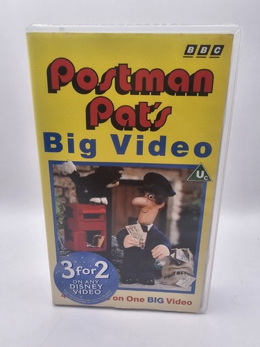 Postman pat big video vhs - pat's,
