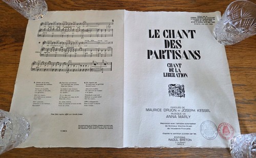 Chant des partisans - partisans, music