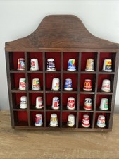 Thimble Rack With Thimbles Vintage Advertising