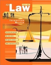 AQA FOR AS LAW - JACQUELINE MARTIN