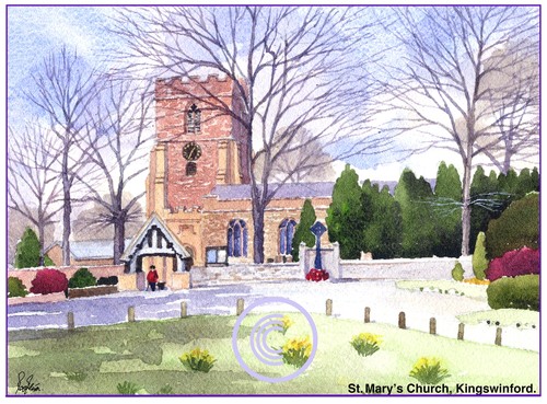Mary church kingswinford - church,