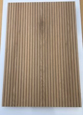 Kitchen cupboard doors, Oak stripwood effect replacement media cabinet doors.