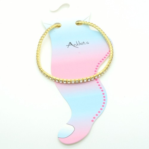 Stretchy anklet silver or - stretchy,