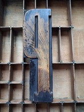 Huge Wooden Letterpress