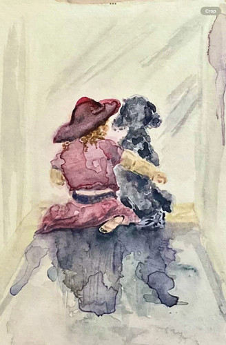 Original watercolour painting - original,