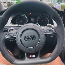 Audi alcantara steering wheel - alcantara,