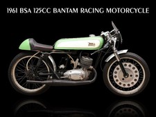 1961 BSA 125cc Bantam Racing