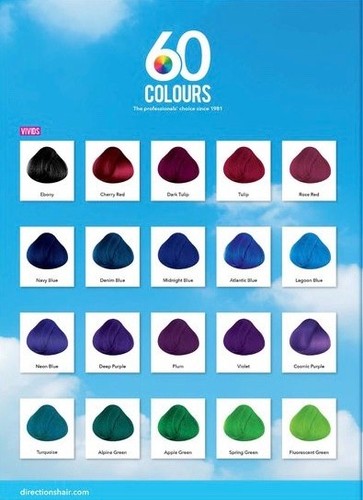 Riche directions hair dye - hair, dye'