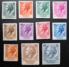 ITALIA REPUBBLICA 1953 - 1954