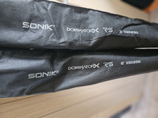 Sonik DoninatorX RS 12FT 3.5tc RODS  X2 USED CARP FISHING SET UP
