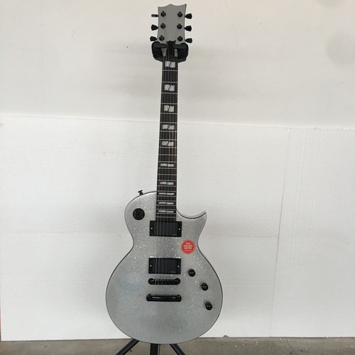 Silver sparkle solid electric - silver,