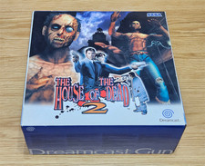 DREAMCAST GUN + HOUSE OF THE