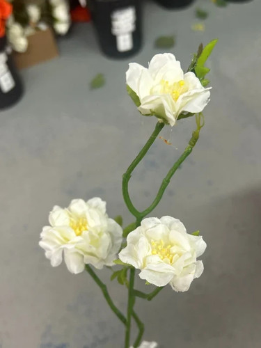 Single stem artificial cottage - single,