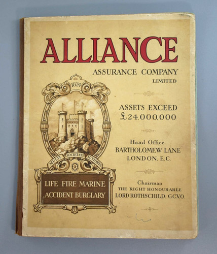 Antique alliance assurance - antique,