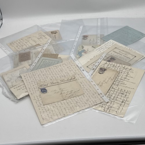 Victorian postal hist - postal,