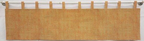 Faux burlap tab - faux,